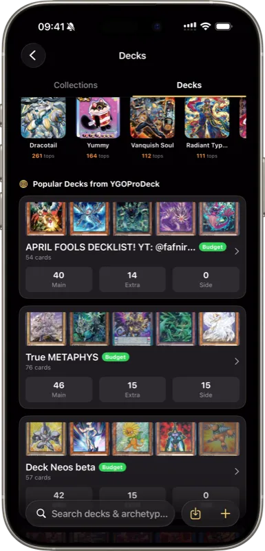 Deck overview