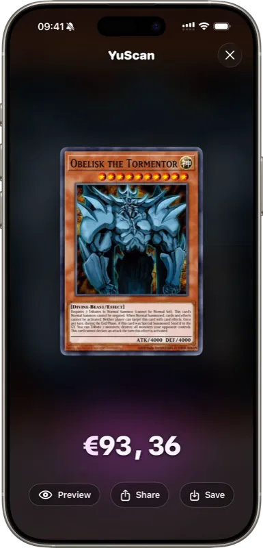 Card identified